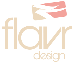 flavrdesign logo lockup