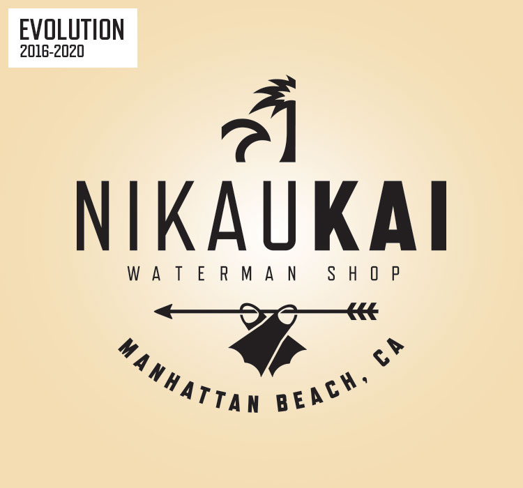 Nikau Kai logo evolution
